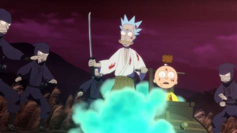 Rick And Morty Anime Kurzfilm Samurai And Shogun Veröffentlicht