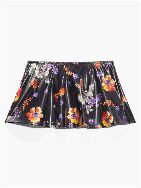 Night Blooms Skirt In Black Savage X Fenty Uk United Kingdom