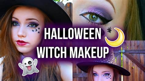 Easy Halloween Witch Makeup Youtube