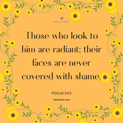 Psalm 345 Those Who Look To Him Are Radiant Their Faces Are Never