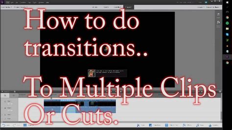 The muvipix.com guide to adobe premiere elements 2021: Adobe premiere elements 14 transitions to multiple clips ...