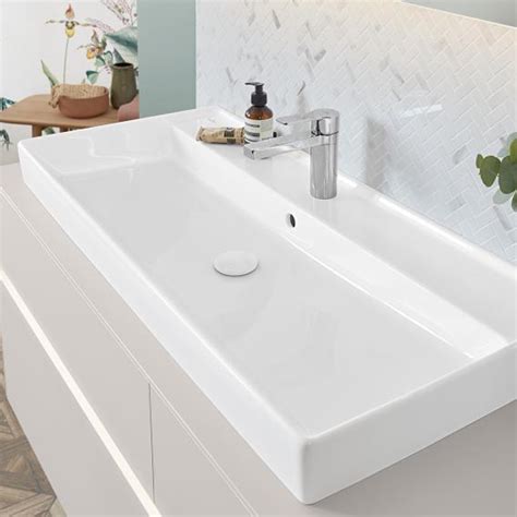 Villeroy And Boch Collaro Vanity Washbasin White With Ceramicplus With