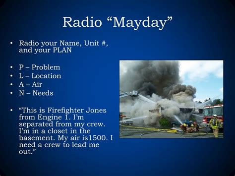 Ppt Fire Ground Survival Emergency Scba Operations And Mayday