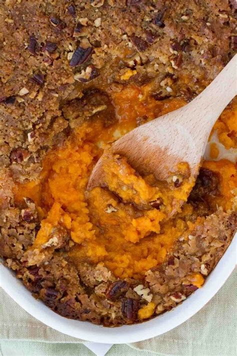 Sweet potato casserole is one of the most popular thanksgiving side dishes for a reason: Pin by shirley lmi on Sweet Potato Casserole | Sweet potato recipes casserole, Best sweet potato ...