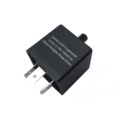 Pc Adjustable Automotive Flasher Relay Vdc A Pin Dustproof Car
