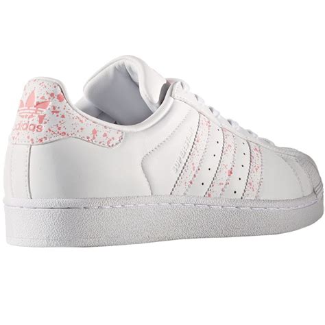 Adidas Originals Superstar W Damen Sneaker Whitetactile Rose Fun
