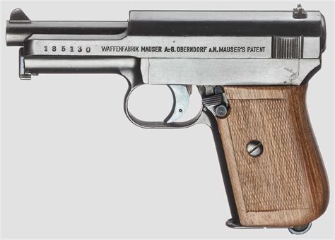 Pistola Mauser 1914 Cal765mm Usada Bom Estado Soldiers Almada