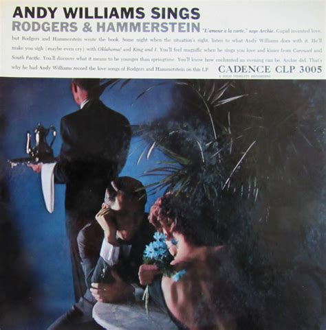 Andy Williams Sings Rodgers And Hammerstein Releases Discogs