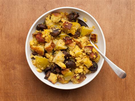 6 if you count the ground. Cornbread Dressing with Pancetta, Apples, and Mushrooms ...