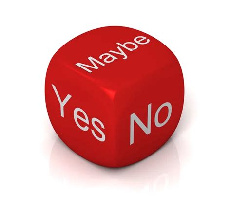 Yes No Maybe Stock Photos Royalty Free Yes No Maybe Images Depositphotos