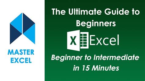The Ultimate Guide To Beginners In Excel Learn Excel Basics In