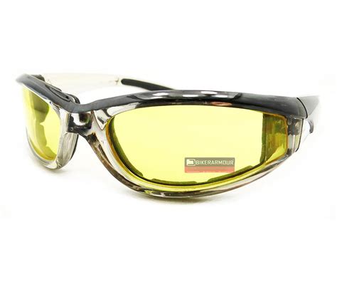 Motorcycle Chrome Clear Lens Transition Riding Glasses Goggles Day Night Biker Ebay