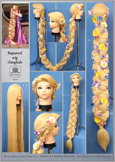 Rapunzel Wig By Ryoko Demon Deviantart Com On Deviantart Disney Cosplay Cosplay Rapunzel