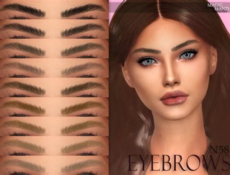 Eyebrows N109 The Sims 4 Catalog