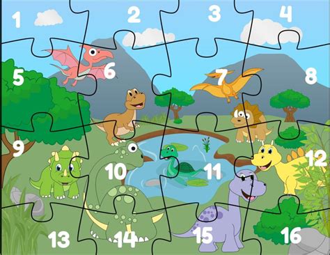 A Fun Printable Dinosaur Puzzle Your Preschooler Will Love