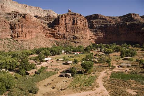 The Indian Village Of Supai Sits By Taylor S Kennedy