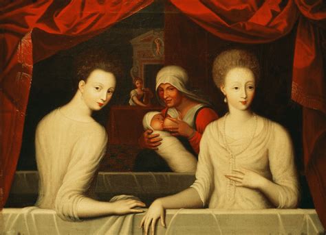 Gabrielle Destrees 1573 99 And Her Sister The Duchess Of Villars