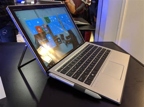 Hps New Elite X2 2 In 1 Tablet Has A Bigger Screen Smaller Bezels
