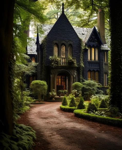 Gothic Mansion In Fairytale House Dream House Exterior Gothic