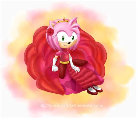 Queen Amy Rose By Lucina Waterbell On Deviantart