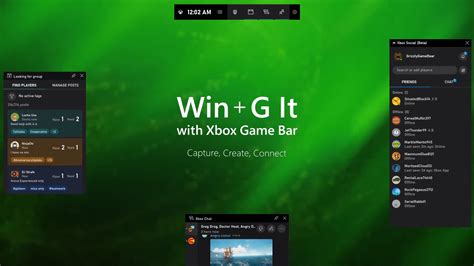 Microsofts Xbox Game Bar Just Might Be Their Greatest T To Pc