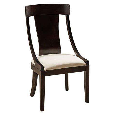 silverton dining chair amish hardwood chairs