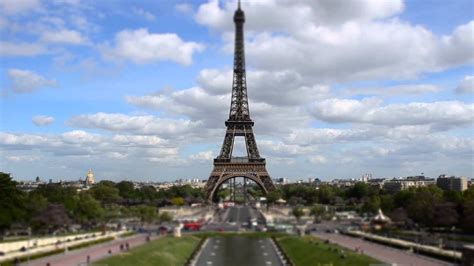 Eiffel Tower Trocadero Square View Youtube
