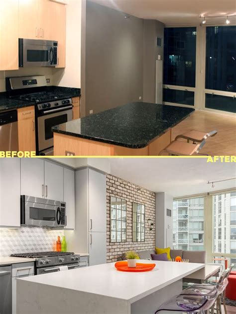 Before And After Fun Contemporary Home Makeover Habitar Interior