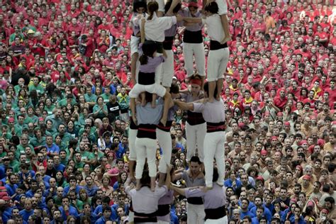 Catalonias Human Towers Are Going From Strength To Strength