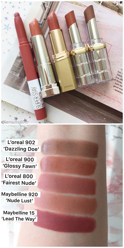 Lipstick Swatches Makeup Swatches Maybelline Lipstick Shades