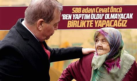 CHP Samsun Büyükşehir adayı Cevat Öncü Ben yaptım oldu olmayacak