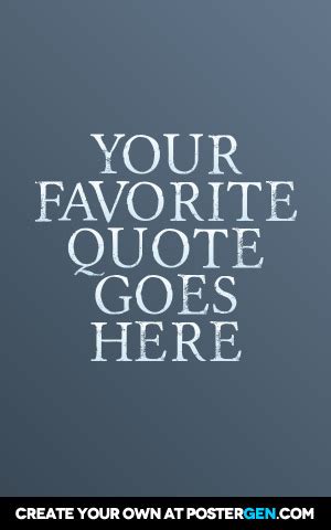 Quote Generator - PosterGen.com