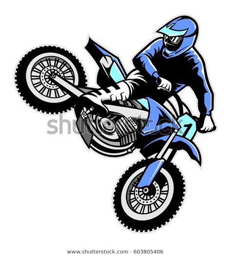 Motocross Vector Stock | Motocross, Motocross riders, Dream catcher vector