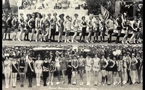 Venice Bathing Beauty Pageant Panoramic Photographs Of A Beauty