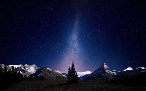 Swiss Alps Night Hd Nature 4k Wallpapers Images