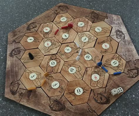 Wood-Burned Catan Board : 7 Steps (with Pictures) - Instructables