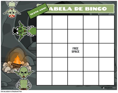 Bingo Tabuleiro 5 Storyboard Por Pt Examples