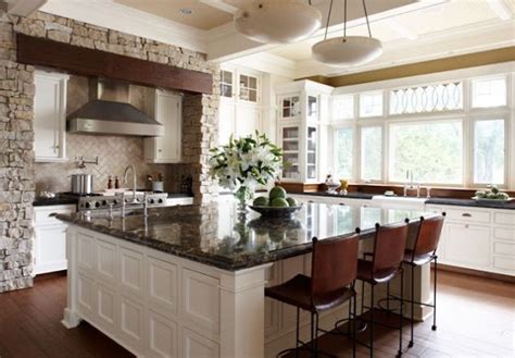 Simply beautiful kitchens is a professional review site that receives compensation from the companies whose products we review. large island kitchens | Wonderful large square kitchen ...
