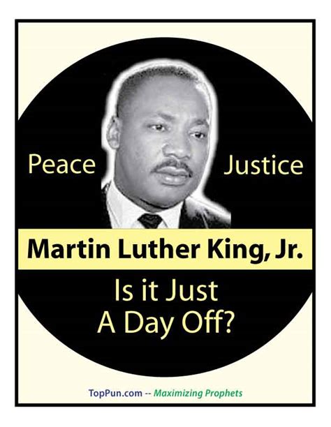 Free Mlk Day Poster Peace Justice — Is It Just A Day Off