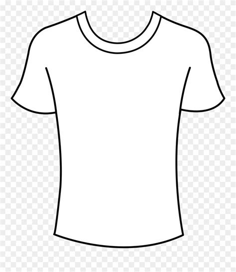 T Shirt Shirt Outline Clip Art Clipart Clipart Png Download 11584
