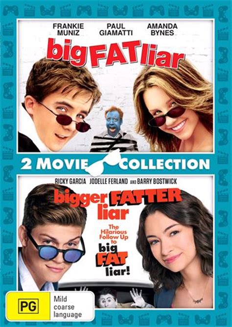 Buy Big Fat Liar Bigger Fatter Liar On Dvd Sanity