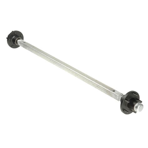 Spring center, 90 1/4in.l, straight. Boat Trailer Axles Kits With Brakes Galvanized Surface ...