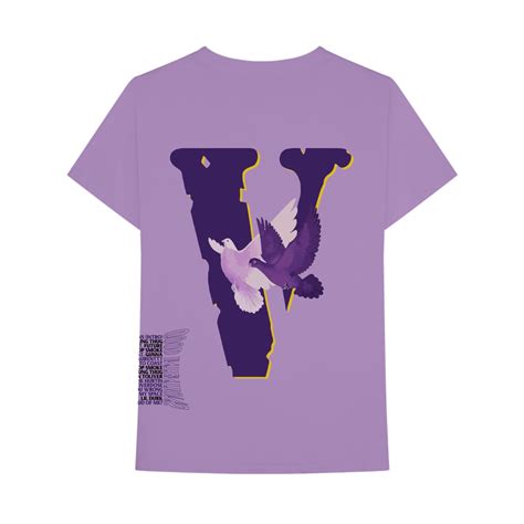 Vlone Vlone X Nav Purple Dove Shirt Good Intentions