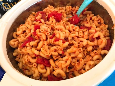 Old Fashioned Macaroni With Stewed Tomatoes Rooted In Foods