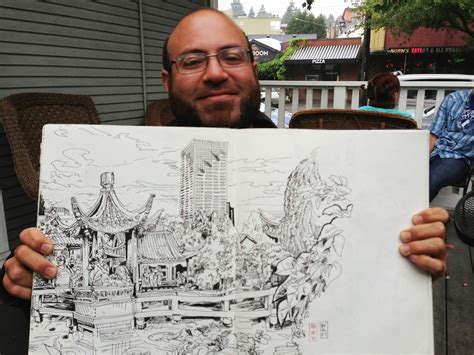 The Art Of Steven Reddy Urban Sketchers In 2021 Sketch Book Comic