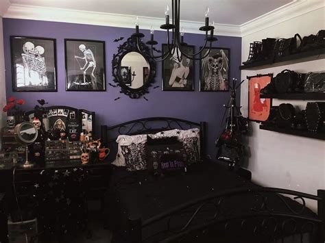 Goth Decor On Instagram I Love This Purple Wall Repost