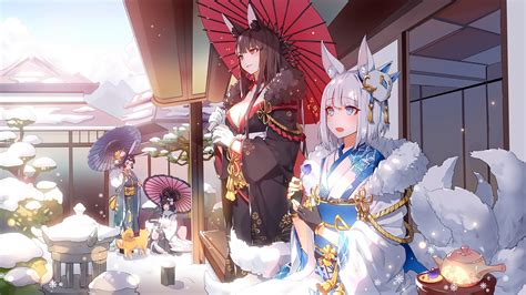 Akagi Atago Kaga Souryuu Hd Azur Lane Wallpapers Hd Wallpapers Id