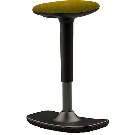 Empire Black Sit Stand Office Stool From Our Operator Chairs Range