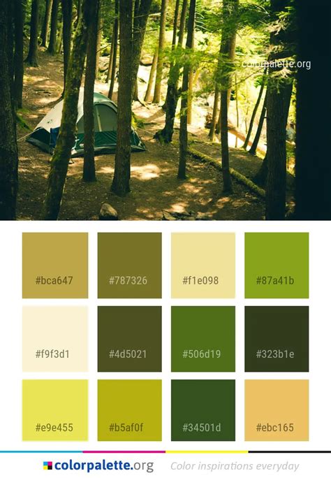 Nature Green Color Palette