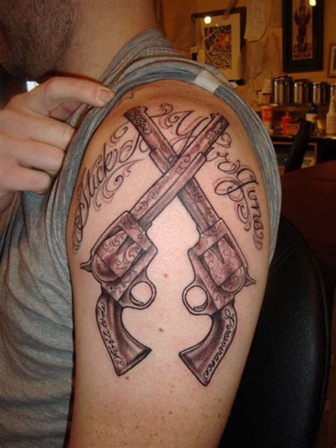 Gun Tattoos Designs Ideas And Meaning Tattoos For You